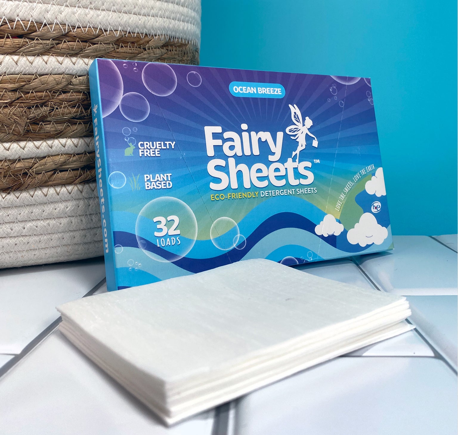 Fairy Sheets 32 Count (Unscented) Made in Sweden